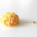 Esther-yellow Men's Flower..