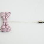 Mini Check Pink Bow Men's ..