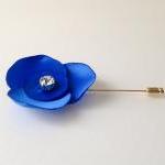 Satin Petal With Rhinestone ..